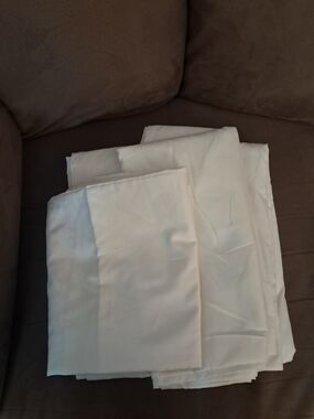 Queen Size White Sheet Set
